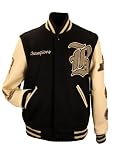 41JS6sDZ9dL. SL160  Hudson Outerwear Mens Brooklyn Wool and Leather Varsity Jacket