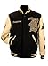 Hudson Outerwear Mens Brooklyn Wool and Leather Varsity Jacket