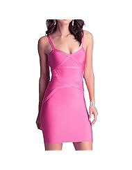 Nylon/Rayon/Spandex Spring Summer Fitted Bandage Dress/Bodycon Dress 