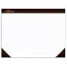 AMP24008 Desk Pad, 50 Sheets/Pad, 22x17, Plain Paper/Woodgrain