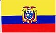 Ecuador National Country Flag - 3 foot by 5 foot Polyester (New)