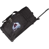 Denco Sports Luggage Colorado Avalanche 27" Rolling Duffel (Black)