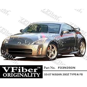 VFiber FRP Nissan 350Z 03-07 HB Nismo 4pc Body Kit