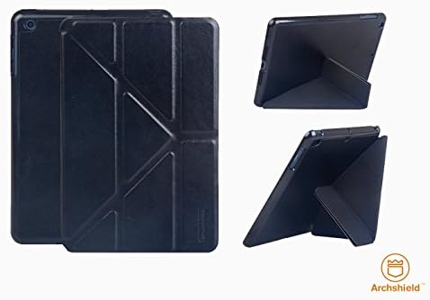 Archshield - iPad Mini with Retina Display / iPad mini Folio Cover Case - Slim Fit Smart Stand Auto Wake / Sleep (Black)