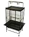 Brand New Parrot Bird Wrought Iron Cage Play-Top 32x23x66-WI32AS