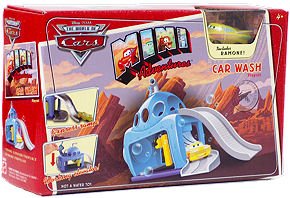 Childrens Toyshop  Toys : Cars Mini Adventures Car Wash Playset