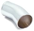 Spectre 8728 Chrome Modular 22-Degree Elbow Air Intake Tube - 3-Inch Diameter