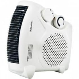 Lloytron 2000w Fan Heater with 2 Heat Settings & Cool Blow F2003WH