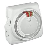 Intermatic TN800CH - Dual Outlet Appliance Timer - 2 On/Off Operations per Day