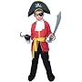 Pirate Captain Costume for Boy Size Small age 3-5