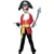 Pirate Captain Costume for Boy Size Small age 3-5