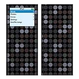 Grey Dots Design Decal Skin Sticker for Apple iPod nano 2G (2nd Generation) 2GB/ 4GB/ 8GB Player