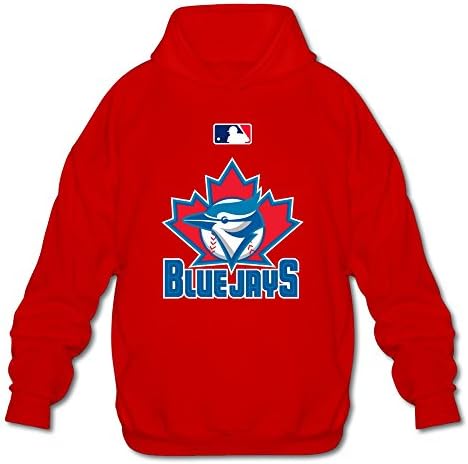 SHFL Men's 2015 MLB Toronto Blue Jays Hoodie Red XXL