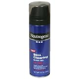 Neutrogena Men Skin Clearing Shave Gel, Oil-Free, for Acne Prone Skin, 7.0 oz (198 g)