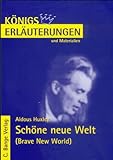 K�nigs Erl�uterungen und Materialien, Bd.338, Sch�ne neue Welt
