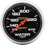 Autometer (5432) Pro Comp Series Water Temp Gauges - (2 5/8