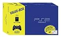 PS2 Value-Box (Konsole, Memorycard, 2 Gamepads)