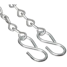Dixon CH-SS-24 Stainless Steel Cam and Groove Hose Fitting, Jack Chain with S-Hook, 24" Length