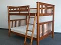 Bunk Bed Full over Full Mission style in Expresso