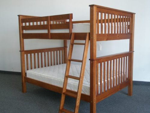 Bunk Bed Full over Full Mission style in Expresso