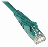 Tripp Lite N201-014-GN Cat6 Gigabit Green Snagless Patch Cable RJ45M/M - 14ft