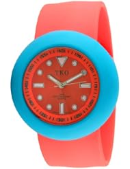 TKO ORLOGI Womens TK597-ONO Neon Orange Slap Watch