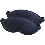 IMAGE OF Lewis N. Clark   Comfort Eye Mask 2 Pack,Blue,One Size