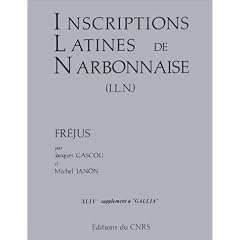 Inscriptions latines de Narbonnaise, 1 :  Fr�jus