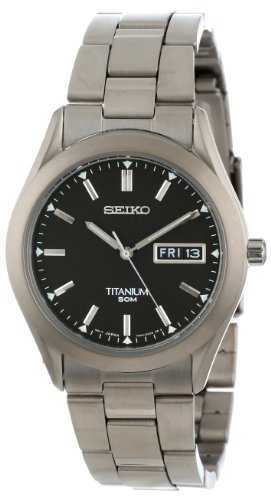 Seiko Men's SGG707 Titanium Case and Bracelet Watch Seiko Men's SGG707 Titanium Case and Bracelet Watch