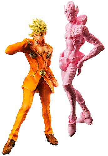 ジョジョの奇妙な冒険DX組立式ポージングフィギュア ジョルノ・ジョバーナ＆ゴールド・E・レクイエム