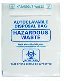 Heathrow Scientific HD1002A Polypropylene Autoclavable Disposal Bag, 660mm Length x 310mm Width (Pack of 200)