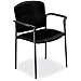 HON Company Stacking Chair w Arms, 27-1/4amp;quot;X22-1/2amp;quot;X33amp;quot;, 2/Ct, Black