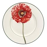 Villeroy and Boch Flora Dinner Plate, Poppy by