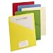 Office Products : Smead Slash/Jacket, Letter, 11 Point, Assorted Colors, 25 per Pack (75425)