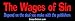 The wages of sin depend on the deal you make with the publishers - funny bumper stick...