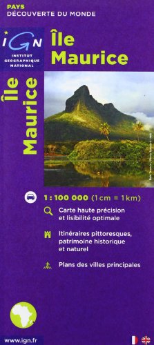 Carte routière : Île Maurice Carte routière : Île Maurice