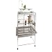 Stainless Steel Play Top Bird Cage with Toy Hook 32