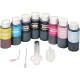 Stratitec EIR480S 480ML Universal Black & Color Inkjet Refill Kit
