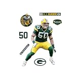 Fathead AJ Hawk Green Bay Packers Wall Decal