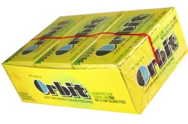 Orbit Lemon Lime Gum by Sugar-Free Candy