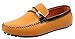 JiYe Men's Driving Shoes Leather Slip-On Loafer