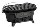 Lodge Logic Pre-Seasoned Sportsman's Charcoal Grill