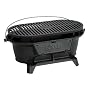 Lodge Logic Pre-Seasoned Sportsman's Charcoal Grill