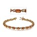 Twilight Mystic Topaz & Diamond Tennis Bracelet in 10K Solid Gold