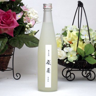 日田の名産の梨から出来た　なしのお酒　梨園（りえん）　500ｍｌ老松酒造