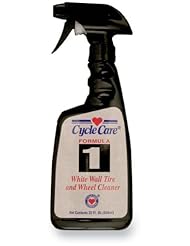 Automotive Parts and Accessories: Cycle Care Formulas Formula 1 White Wall Tire and Wheel Cleaner - 22oz. 01022 - Cycle Care