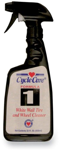 Cycle Care Formulas Formula 1 White Wall Tire and Wheel Cleaner - 22oz. 01022