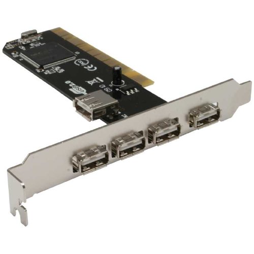 InLine Schnittstellenkarte (4x extern, 1x intern, PCI, USB 2.0) Preisvergleich