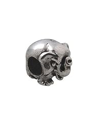 Zable(tm) Sterling Silver Elephant Bead / Charm