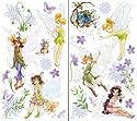 Disney Fairies, Tinkerbell & Princesses - 48 Large Wall Stickers / Decals